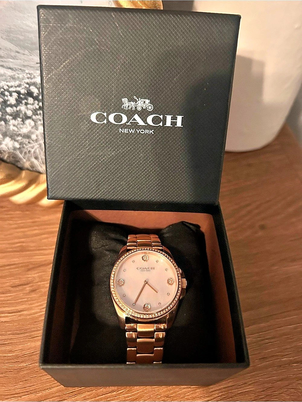 Coach Rose Gold-Tone Watch
